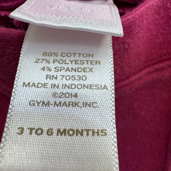 JANIE AND JACK Pink Pants Size 3-6 Months k85 - Picture 3 of 4